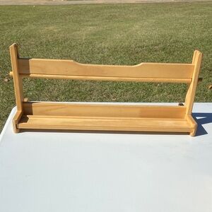 Wooden Tabletop Art Paper Roll